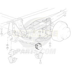 00346897  -  Bushing - Rear Sway Bar